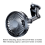 12V/24V Windshield Desk Fan USB Suction Cup Auto Cooler 4