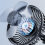 12V/24V Windshield Desk Fan USB Suction Cup Auto Cooler 6