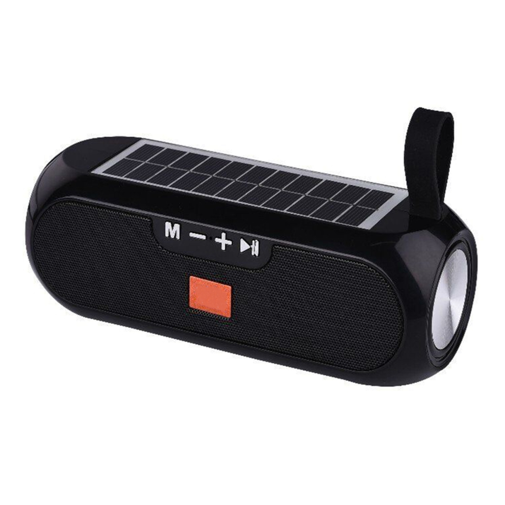 Solar Radio Fm Radios Mp3 Wireless Bluetooth V4.2 Speaker Black 4711585102619