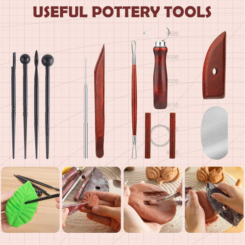 12PCS Pottery Tools Kit Pottery Tools Kit 2