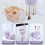 Silicone Washing Bowl Makeup Brush Cleaning Box Make-Up Egg Drying B 5