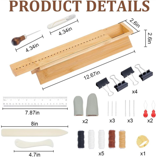 26 Pcs Bamboo Book-Binding Cradle
Bamboo Book-Binding Cradle 1