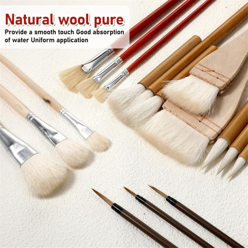 15 Pcs Pottery Glaze Brushes Set 1
