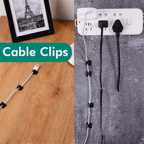 50 Pcs Mini Cable Clips Hooks Christmas Light Clips Light Hooks 2