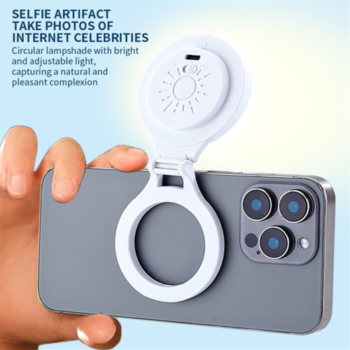 For Mobile Phone Magnetic Fill Light Black 1