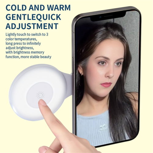 For Mobile Phone Magnetic Fill Light Black 2