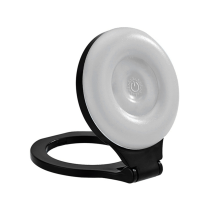 For Mobile Phone Magnetic Fill Light Black