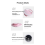 LED Selfie Ring Light with 3-Level Adjustable Brightness Pink 7