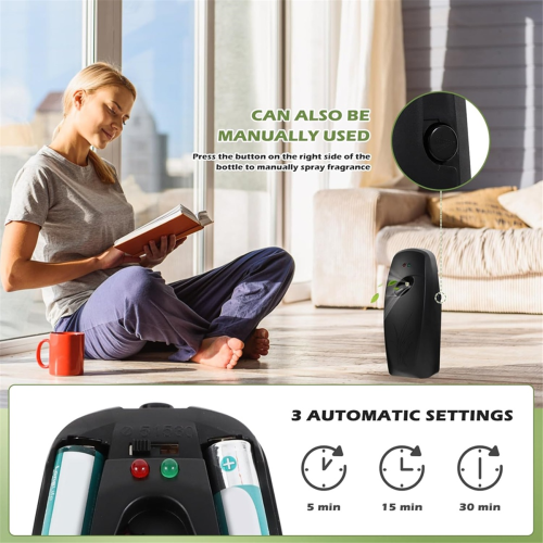 Automatic Air Freshener -Dispenser,for Room/Restroom 2