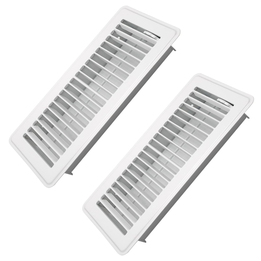 Floor Register 2Pack Metal Floor Vent Covers - Walkable Vent Covers 4711585180082