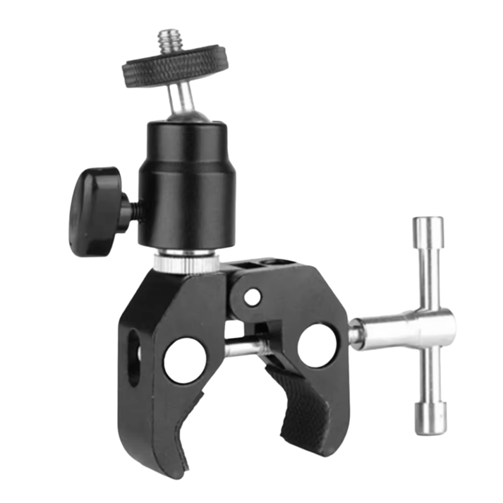Super Clamp With 360 Mini Ball Head Quick Release Clamp Bracket 4711585179284
