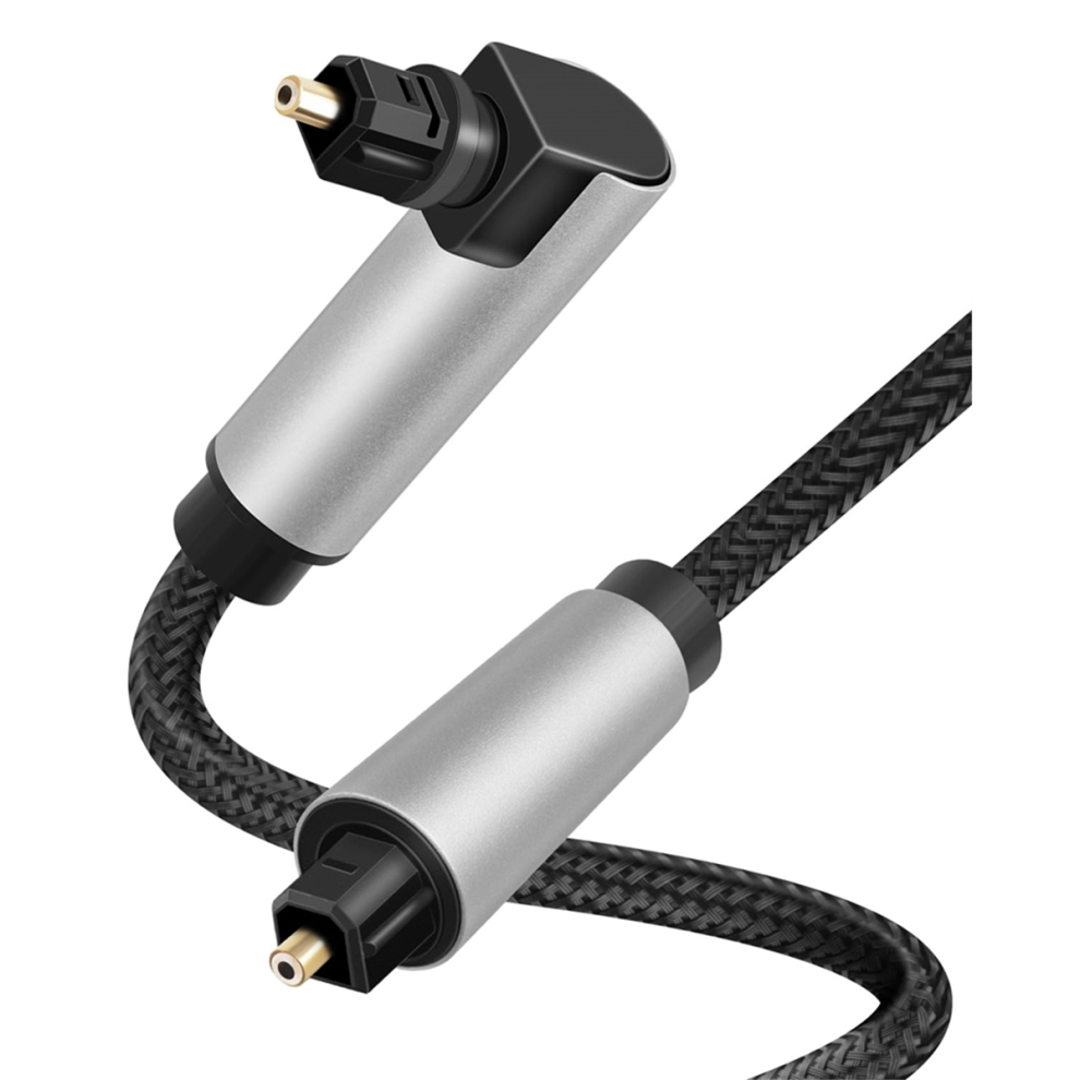 90 Degree Optical Audio Cable, Right Angle Toslink Cable 4711585106907