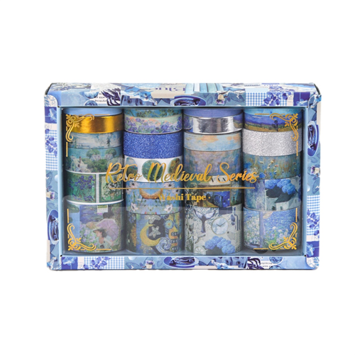 24 Rolls Retro Washi Tapes