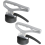 Magnetic Pickup Tool,Stainless Steel Lifting Magnet Sweeper,2Pcs 1