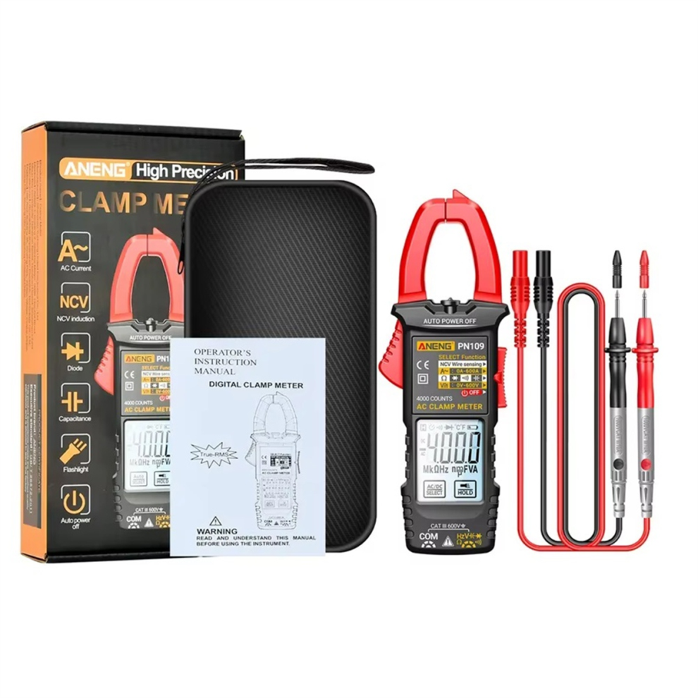 Pn109 Smart Clamp Meter Multimeter Digital 4000 Count A 4711585181041