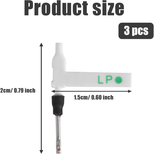 3pcs BSR Needle Stylus, for BSR -16 -17 2