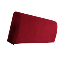 (Red, 15mx07m) Bed Headboard Cover Removable Bed Backrest Cover Elastic Headboard