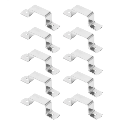 Fence Clips 10 Pieces Fence Support Post Clips Hardware Repair Tool