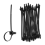 100PCS Tree Nylon Push Mount Zip Ties, Wire Ties 1