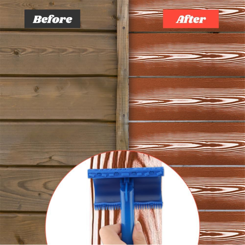 5 Pack Wood Grain Tool,Woodgraining Tool Kit,Texture Pattern 2