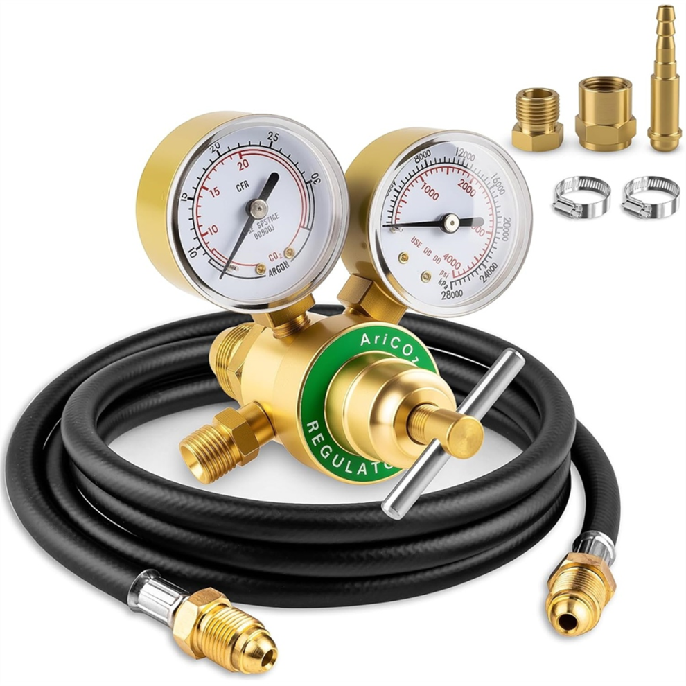 Co2 Regulator, Gauges Welding Gas Regulator For Mig Welding 4711585183816