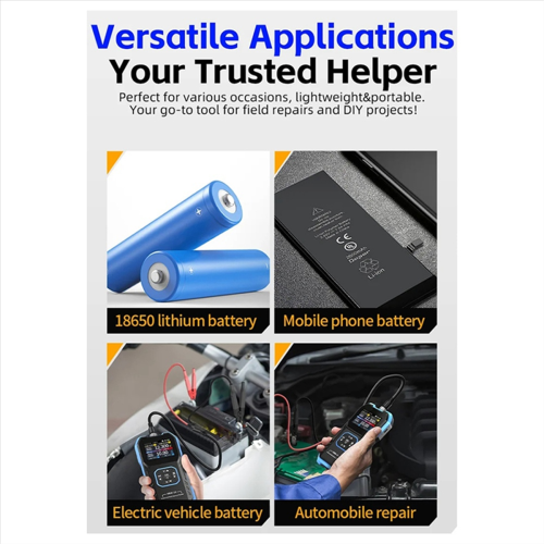 -10 18650-Battery Voltage Internal Resistance Tester 2