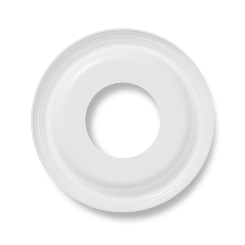 Molded Nylon Ceiling Medallion for Light Fixtures and Ceiling Fans 2