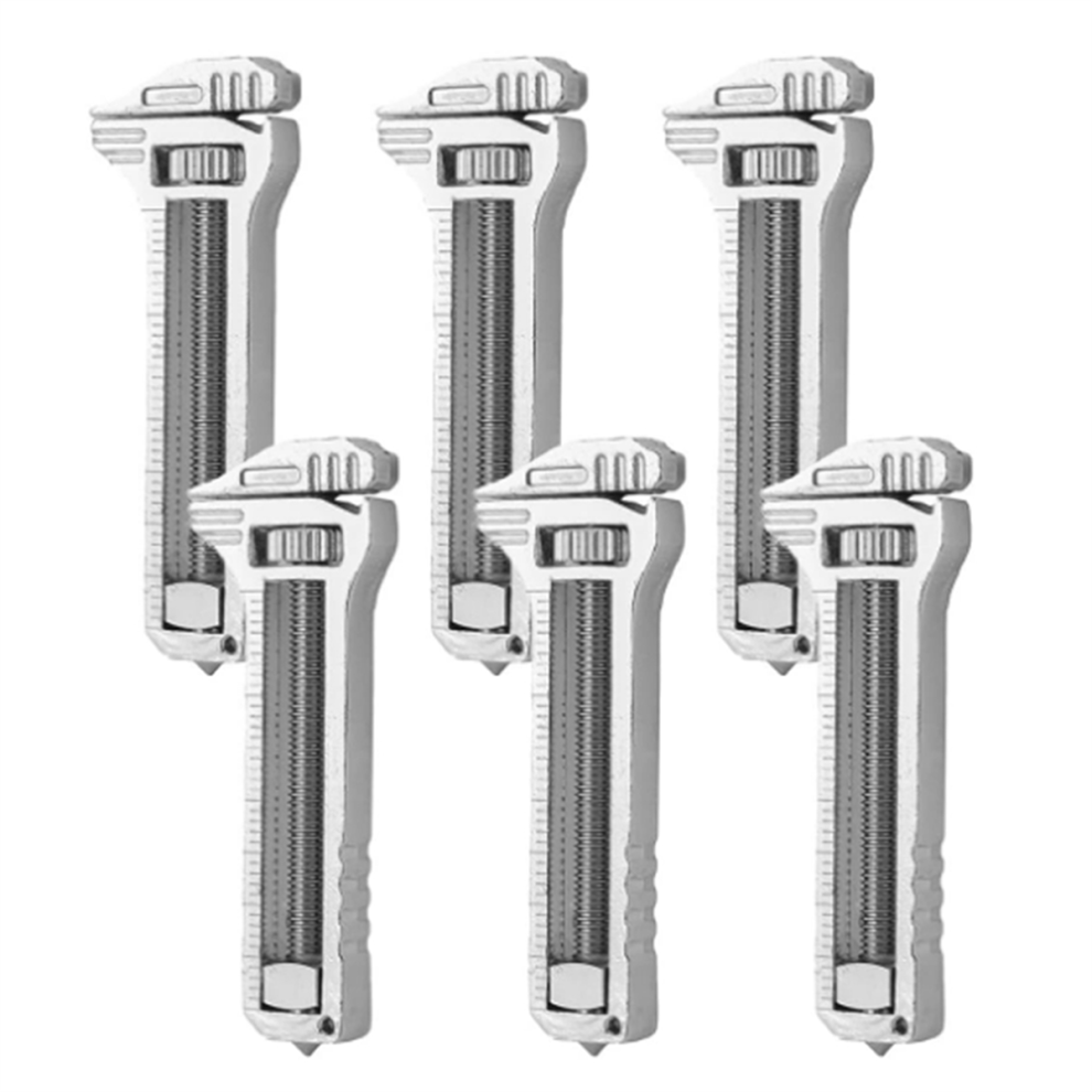 6pcs Mini Multitool Wrench,Compact Multitool, Mini Multi-Tool