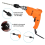 4Pack Round to Hex Adapter 1/4 1/8 1/16Inch Drill Chuck Adapter 4