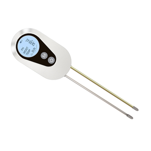 Digital Soil Tester 4-in-1 Soil PH Moisture Light Temperature Meter 2
