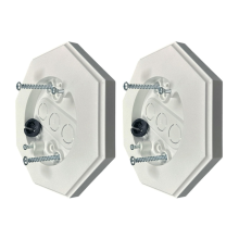 2pcs 8161 Outdoor Vertical Siding Light Mounting Block Bracket