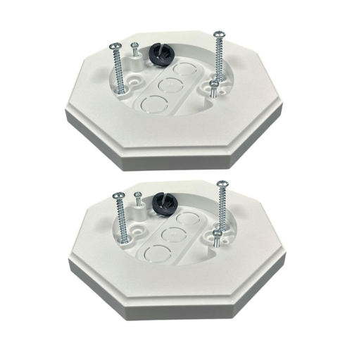 2pcs 8161 Outdoor Vertical Siding Light Mounting Block Bracket 1