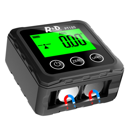 PT180 Laser Digital Protractor with Inclinometer & Level Box 2