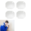 12pcs Octagon Electrical Box Cover,Metal Junction Box Covers, 3