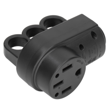 RV Female Plug 50A 125V Connector Receptacle with Handle Accessory