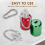 2Pcs Locking Cap Key HVAC Tool for Refrigerant, Equipment Repair Tool 3