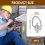2Pcs Locking Cap Key HVAC Tool for Refrigerant, Equipment Repair Tool 4