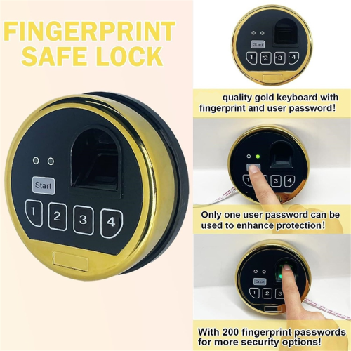 Fingerprint Password Fingerprint Safe Replacement Lock 1