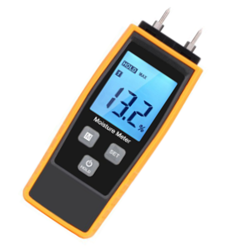 RZ660 Wood Moisture Meter Timber Damp Detector Density Tester 2