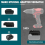 For 18v Battery Work on for Tool Adapter 5