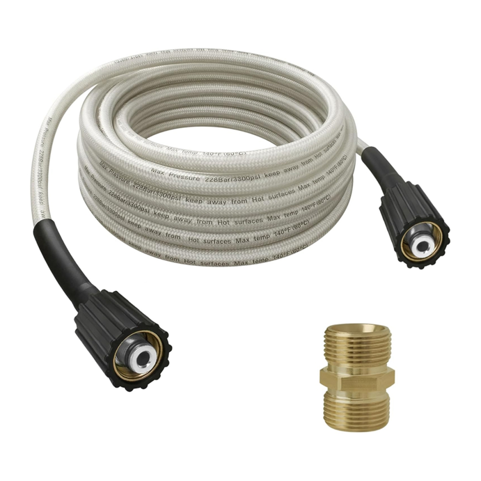 25-Foot Pressure Washer High Pressure Hose,For Greenworks 4711585134764