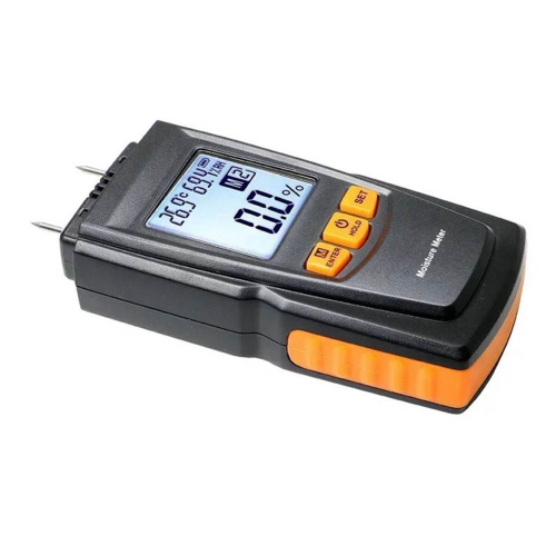 Wood Moisture 2-70% Meter Humidity Tester Timber Damp Detector 1