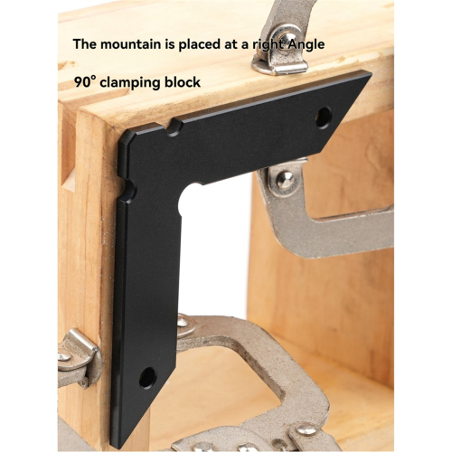 Right Angle Ruler Holder Positioner Tool L-Shaped Fixed Angle Tool 1