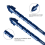 Upgraded Serrated Masonry Drill Bit Set 5PCS 4