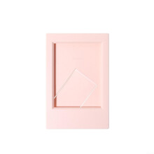 Colorful Mini Film Frames for Fuji Cameras, 10 Pieces, Light Pink, ABS Plastic, Vertical Mini Camera, 10 x 7 x 7 cm