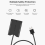 Dummy-batteri med USB-A-strømadapter DC-kobler til G7X2 G7X3 4