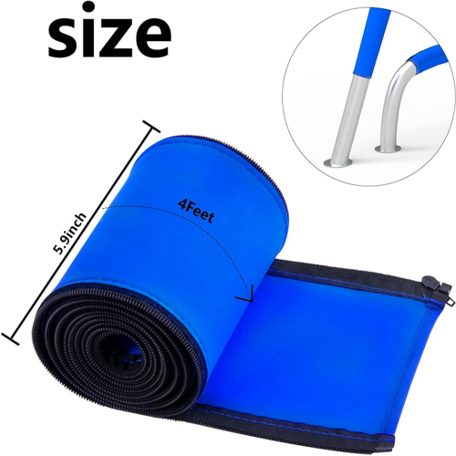 Pool Railing Covers-4 Feet Zippered Swimming Pool Handrail Covers 1