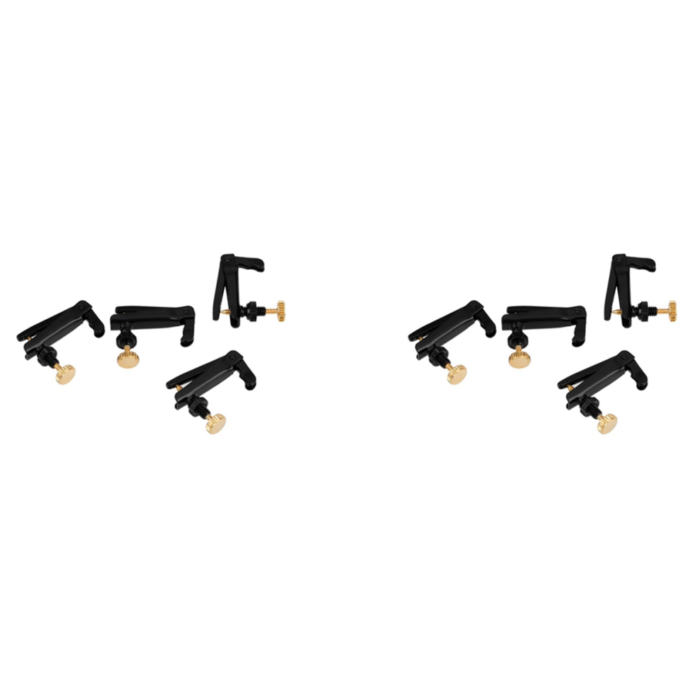 4pcs Violin Fine Tuner Adjuster for 3/4 4/4 Size Violin Accessories-image-OPC-PJVKXCW-NEW