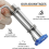 3 PCS Hydraulic U-Cup Seal Twistor Installation Tool Kit 6
