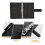 25Pcs A6 PU Leather Budget Binder Set, Binder Cover Planner Black 3